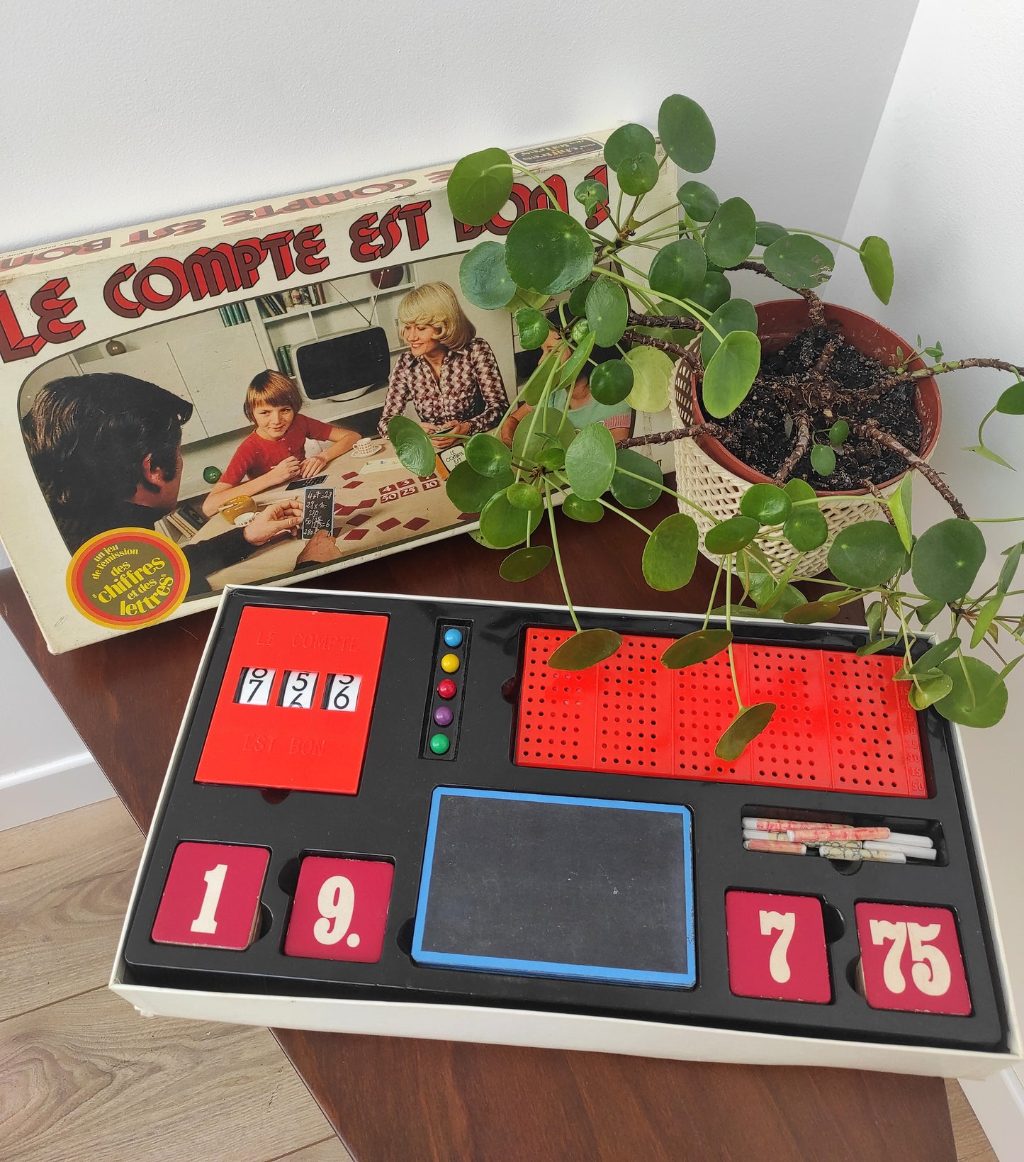 Jeu de société "Le compte est bon" de Robert Lafont vintage