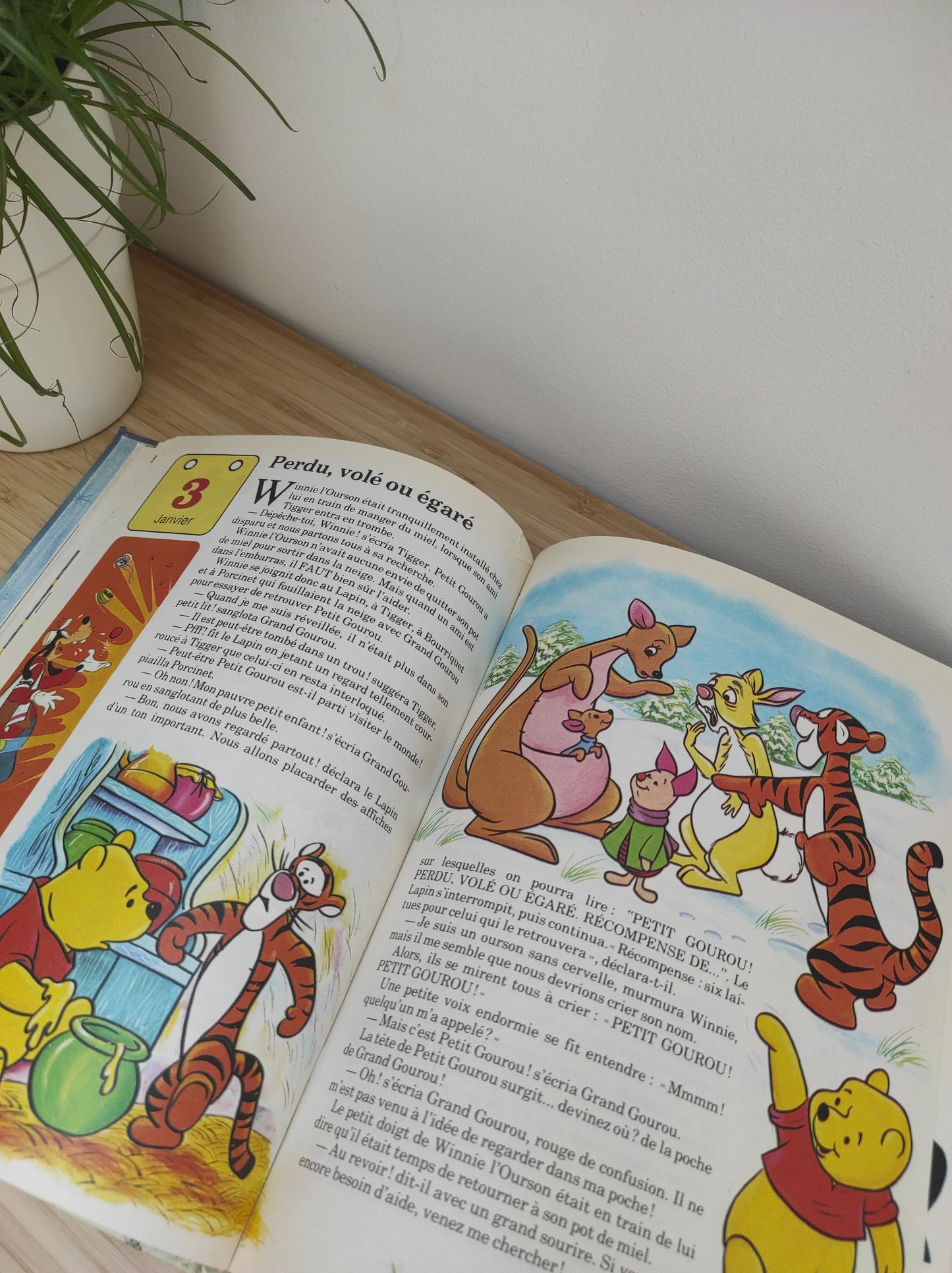 Livre 1 histoire par jour Disney Saison Hiver