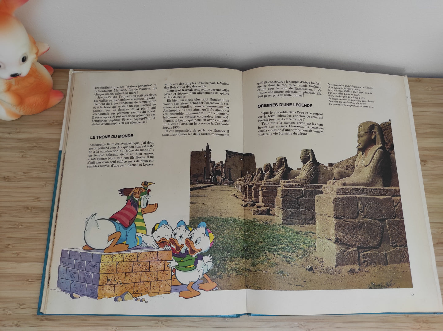 Livre encyclopédie Walt Disney, de la caverne au gratte ciel
