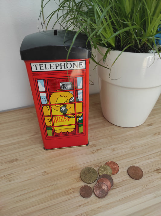 Tirelire Radio Service Tour Eiffel avec Buzby BT