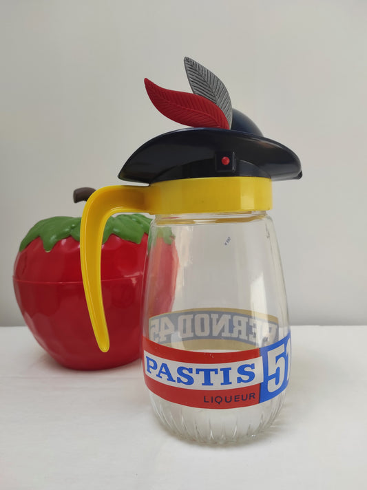 Pichet Pernod 45 Pastis 51 Mousquetaire années 80
