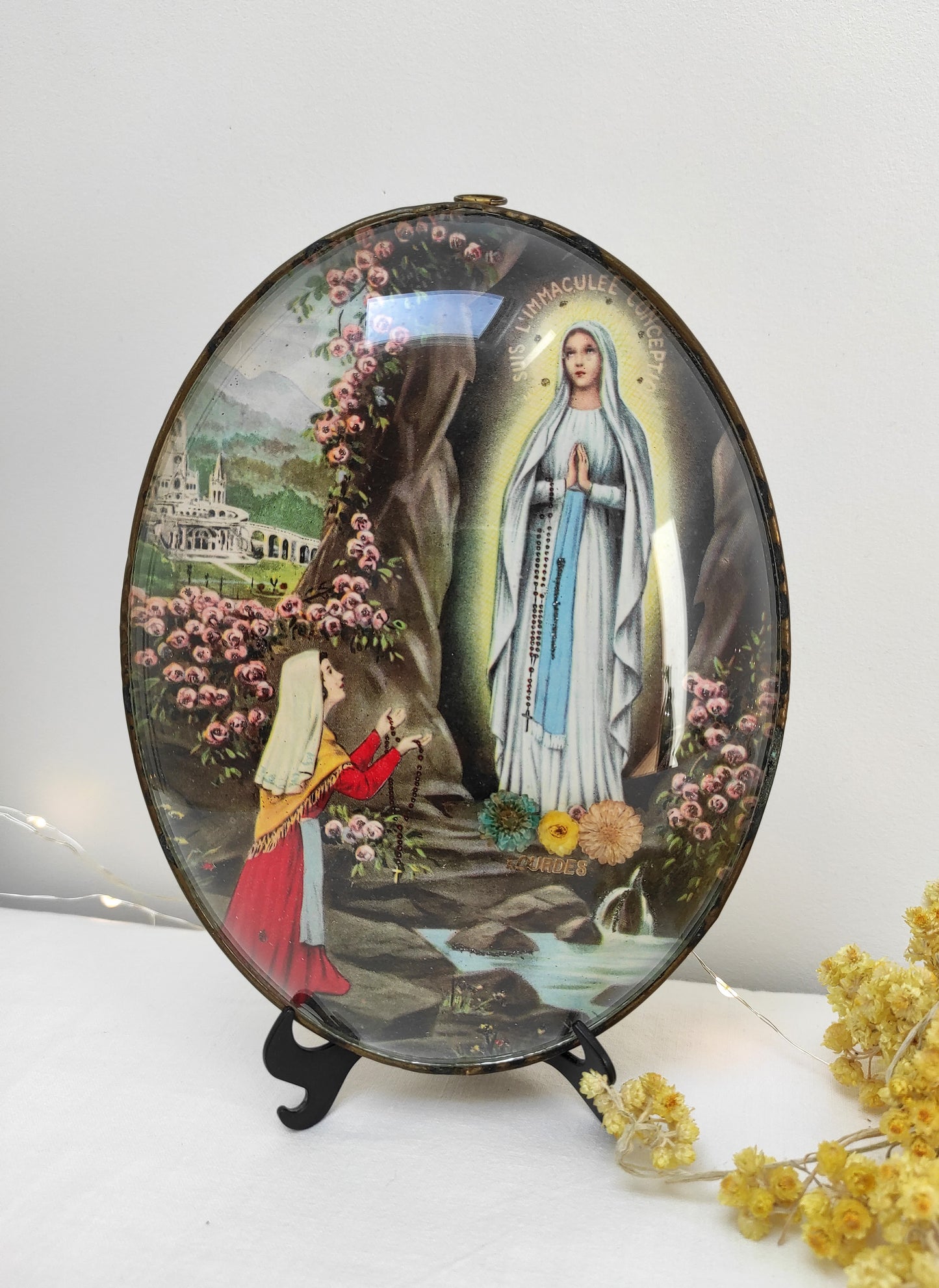 Ancien cadre religieux Lourdes