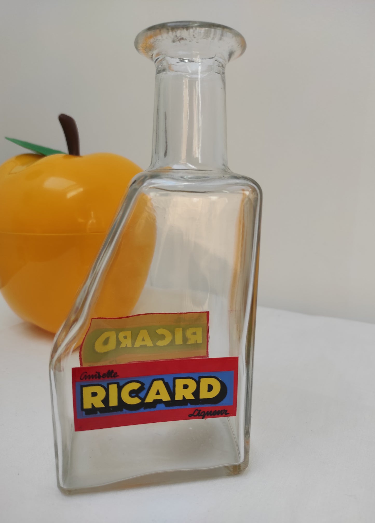 Ancienne carafe publicitaire anisette Ricard années 70