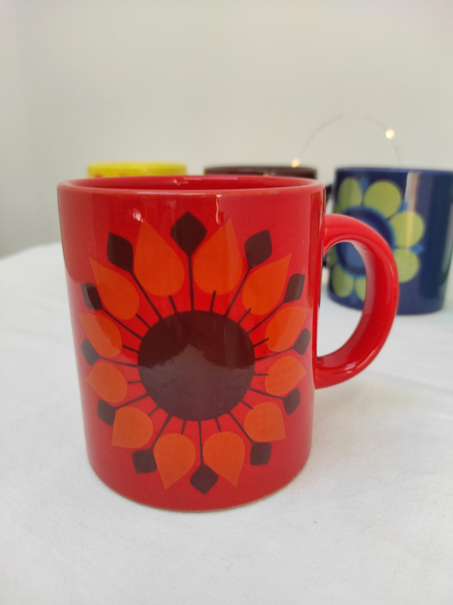 Set de 5 mugs WAECHTERSBACH W-GERMANY