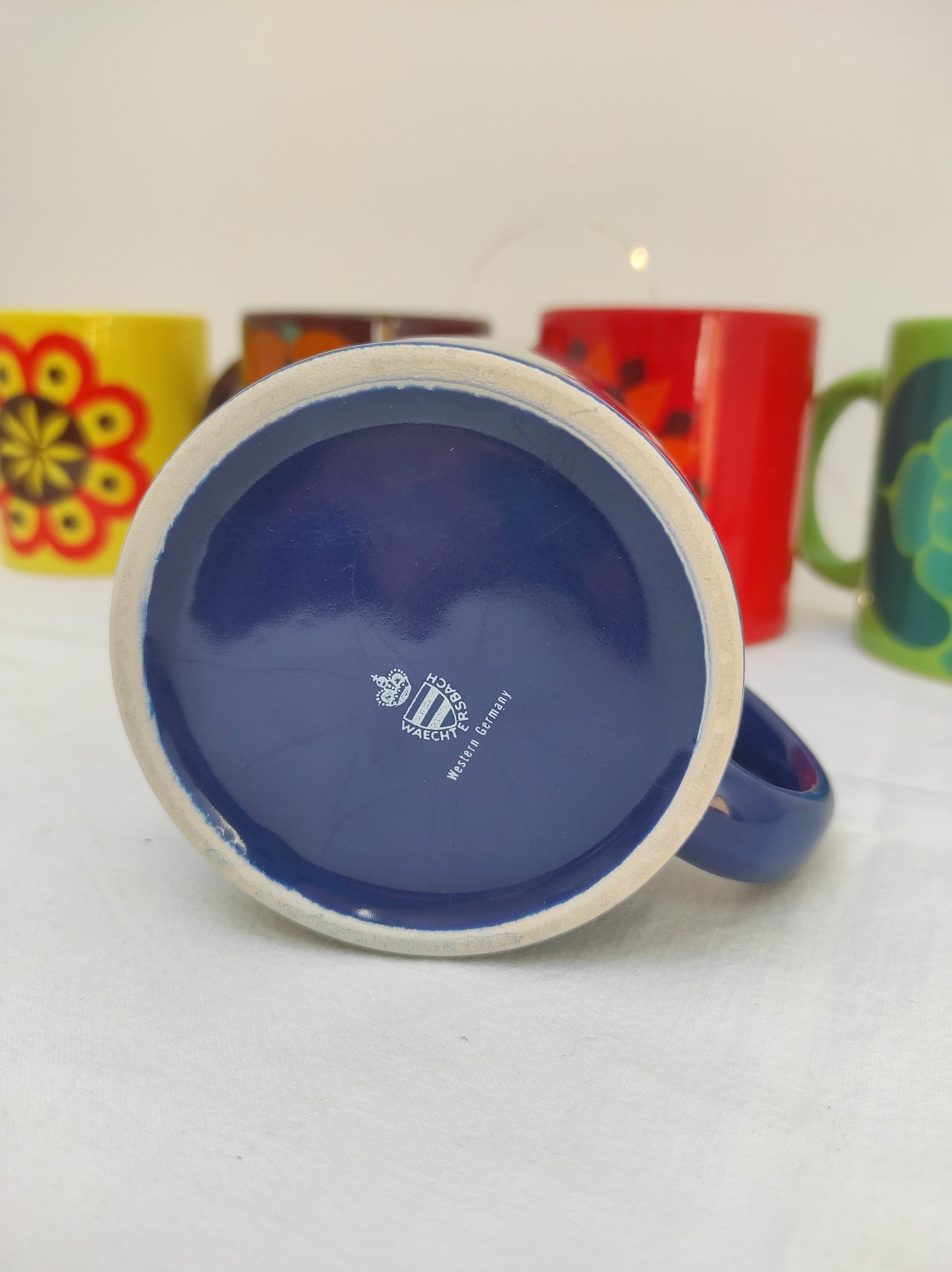 Set de 5 mugs WAECHTERSBACH W-GERMANY