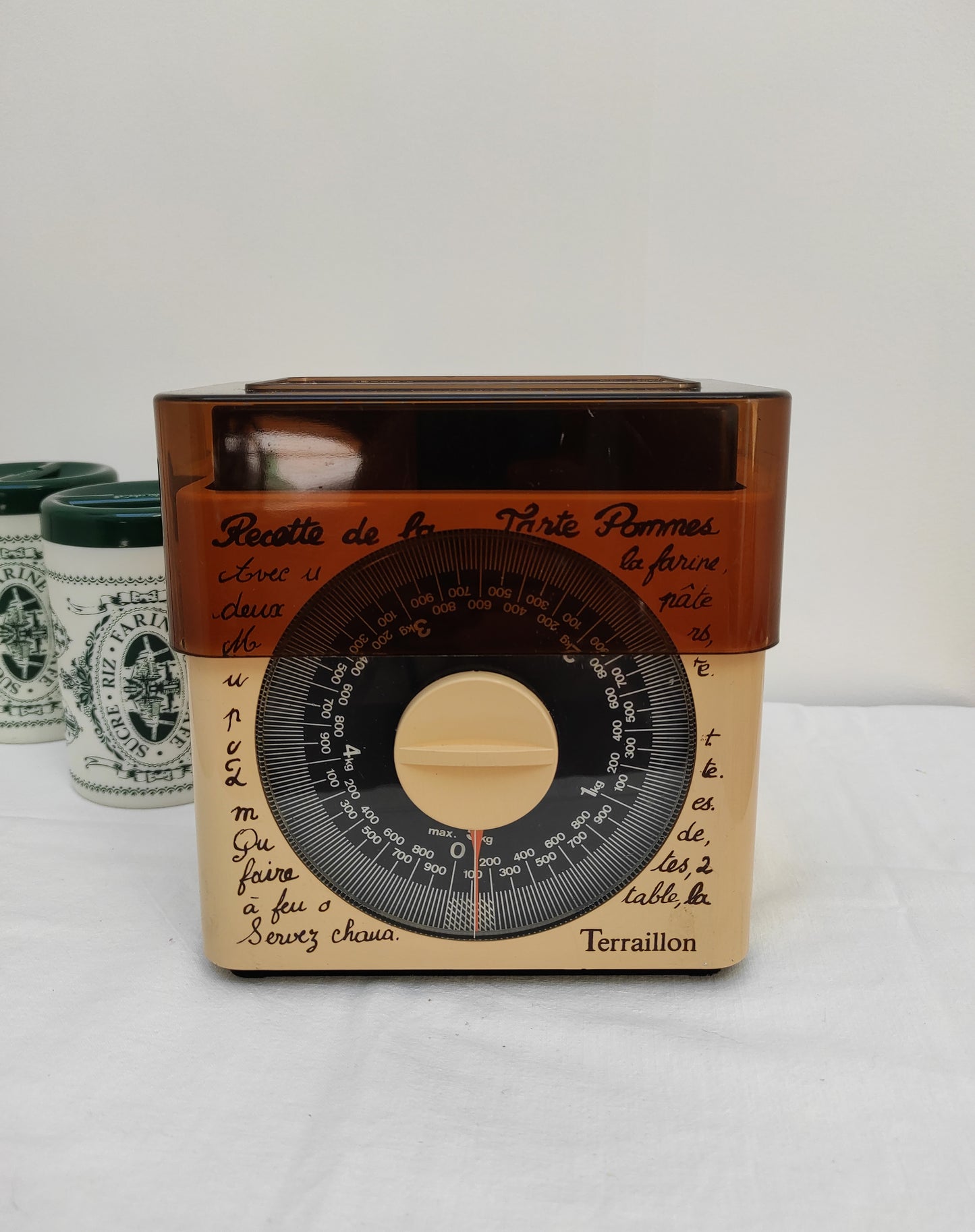 Balance de cuisine vintage Terraillon années 70 - RARE