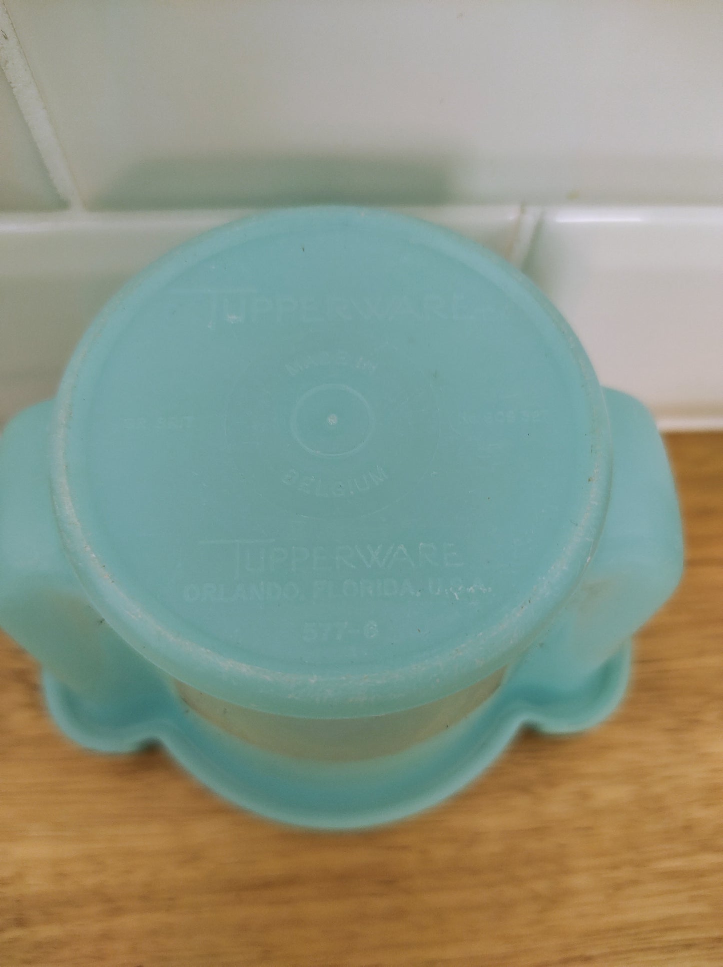 Sucrier Tupperware années 60