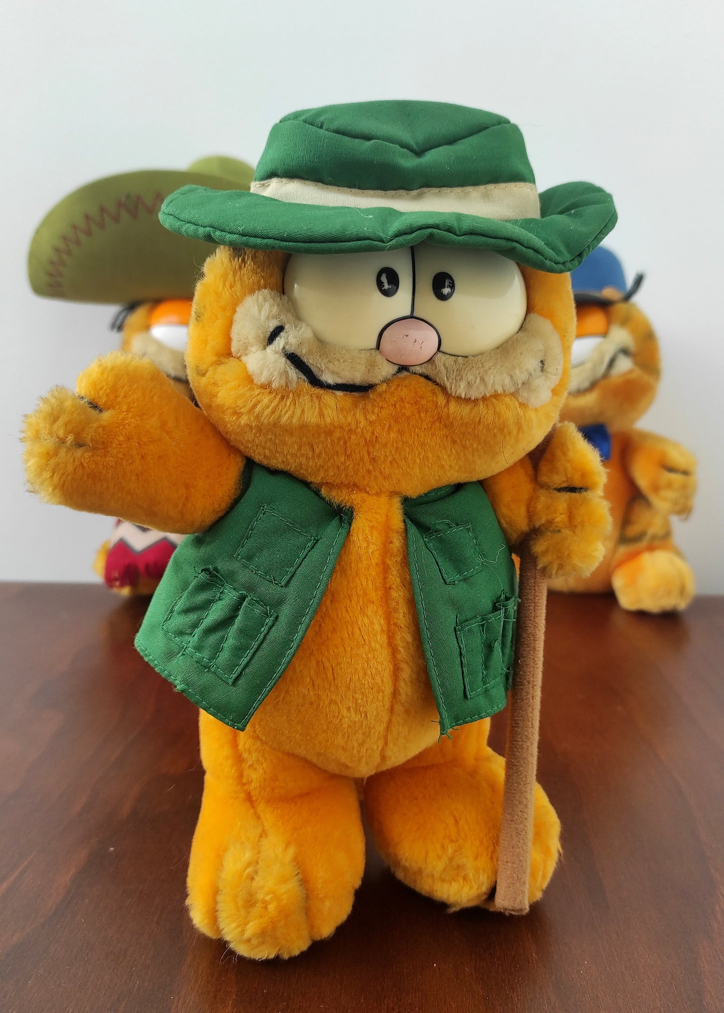 Lot de 3 peluches Garfield vintage