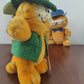Lot de 3 peluches Garfield vintage