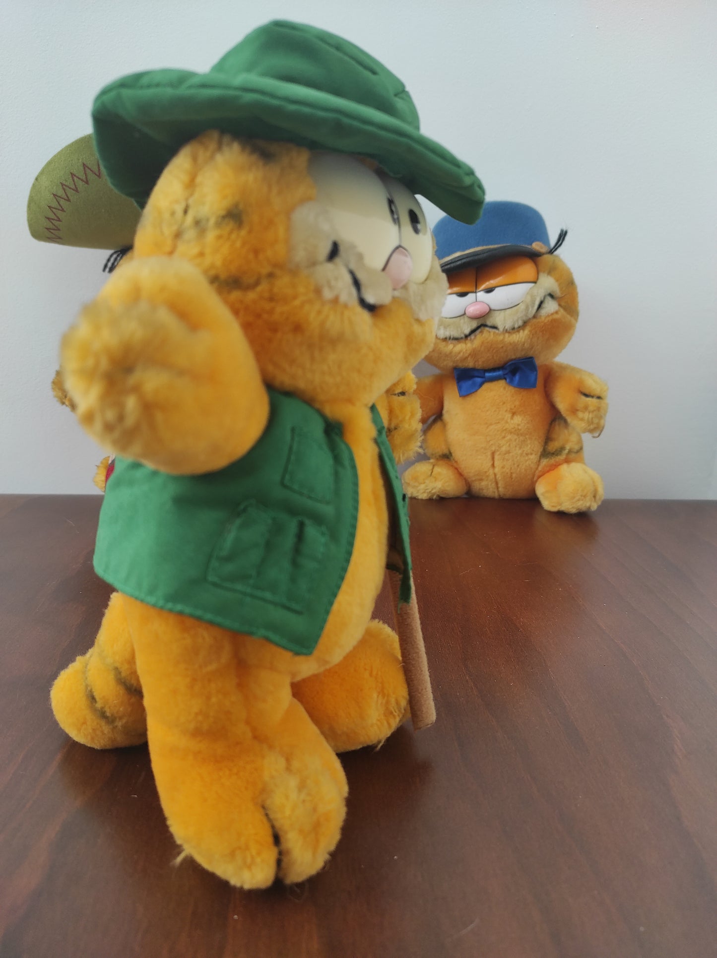 Lot de 3 peluches Garfield vintage