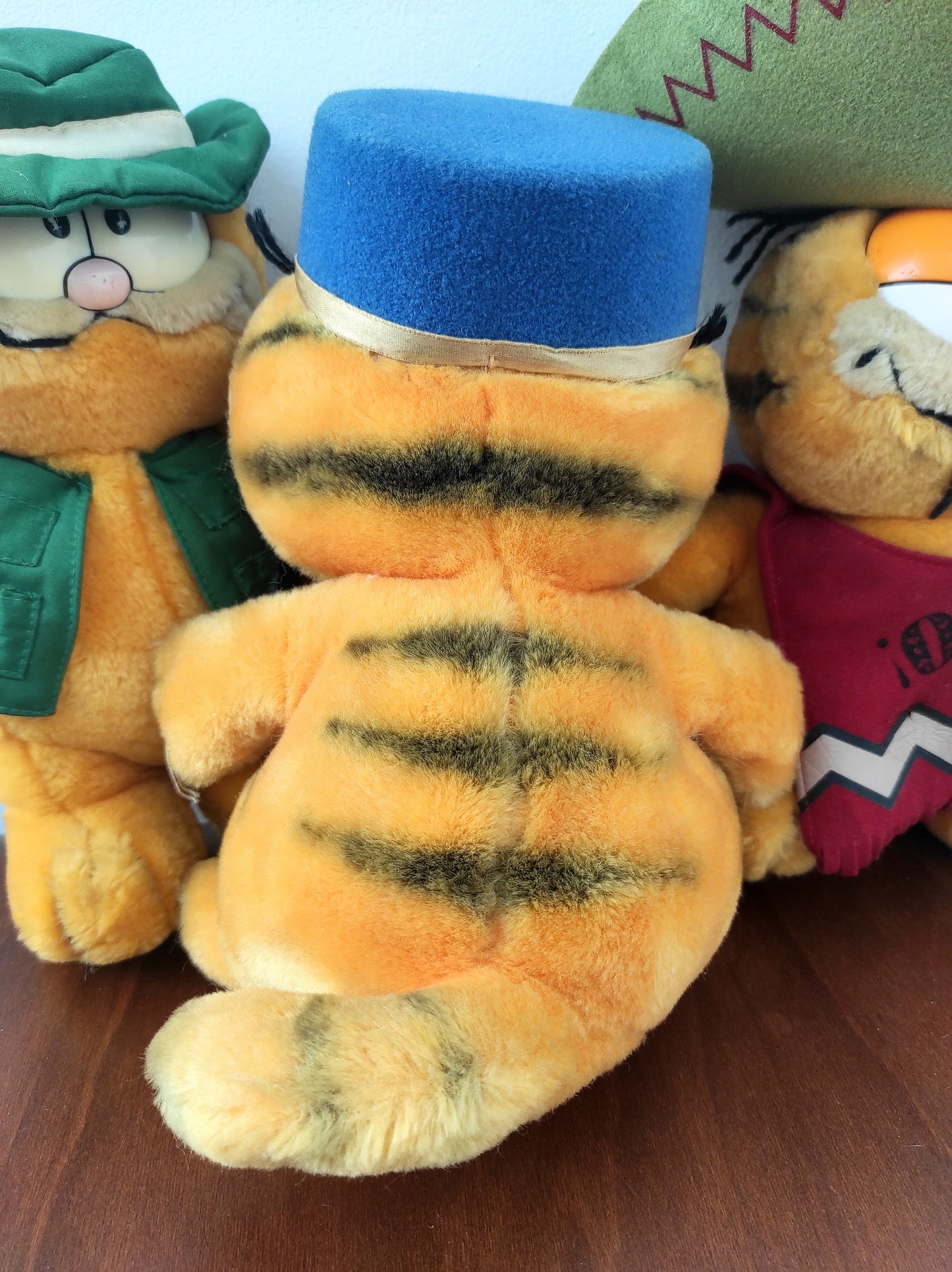 Lot de 3 peluches Garfield vintage