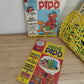 Lot de magazines de BD trimestriel des années 70 Maxi Pipo.  N°19 et N°24. Vintage BD Maxi Pipo Troïka, Popoff 