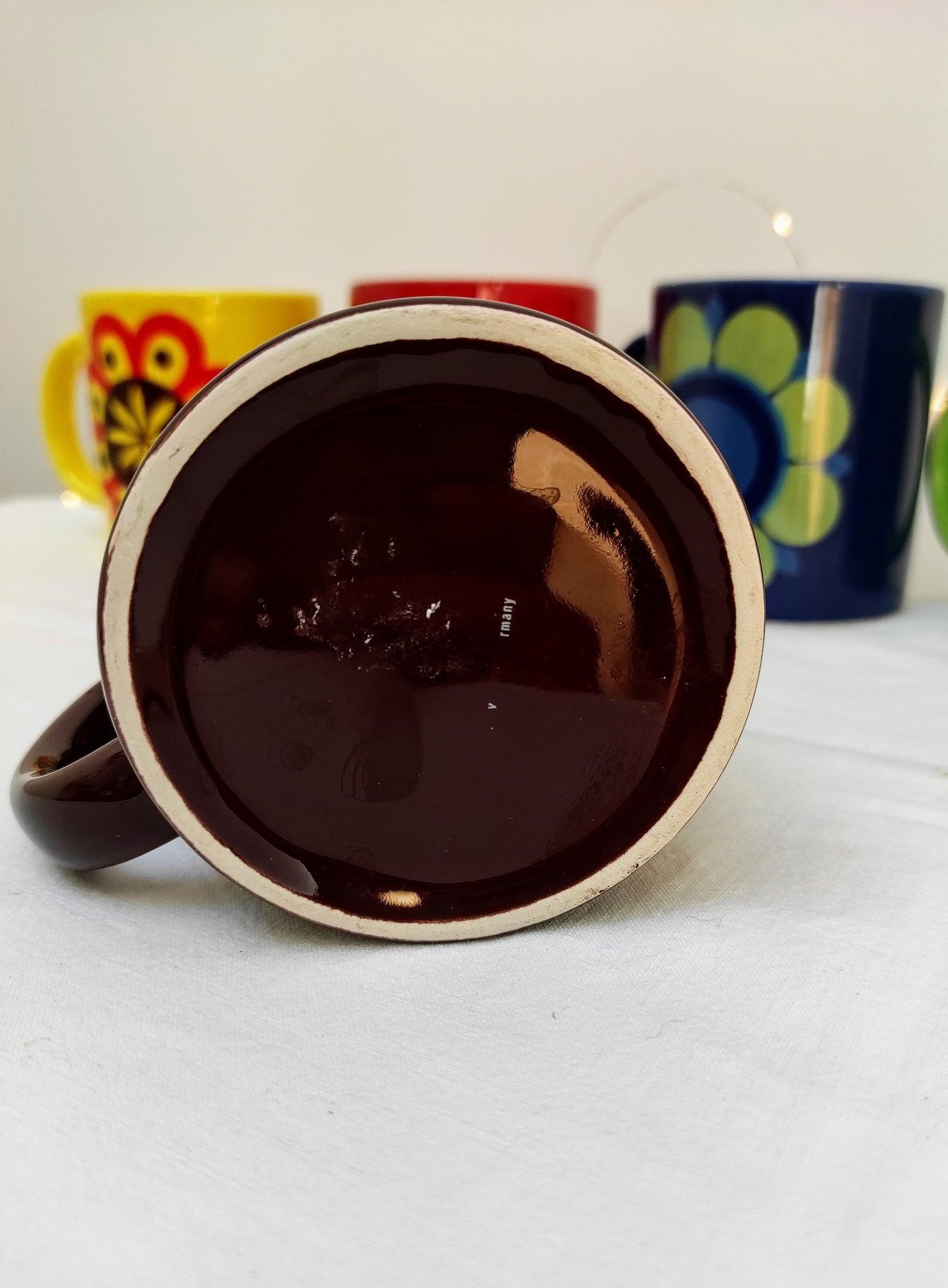 Set de 5 mugs WAECHTERSBACH W-GERMANY
