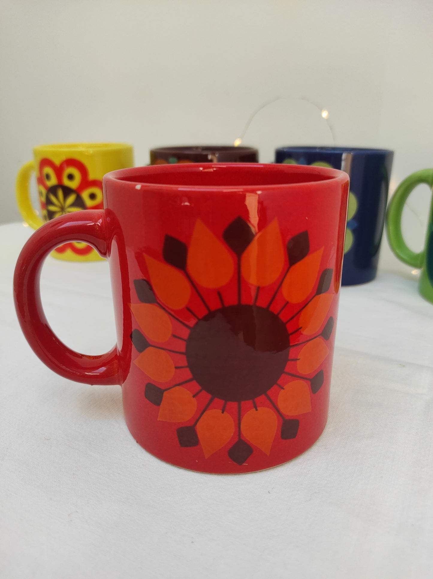 Set de 5 mugs WAECHTERSBACH W-GERMANY