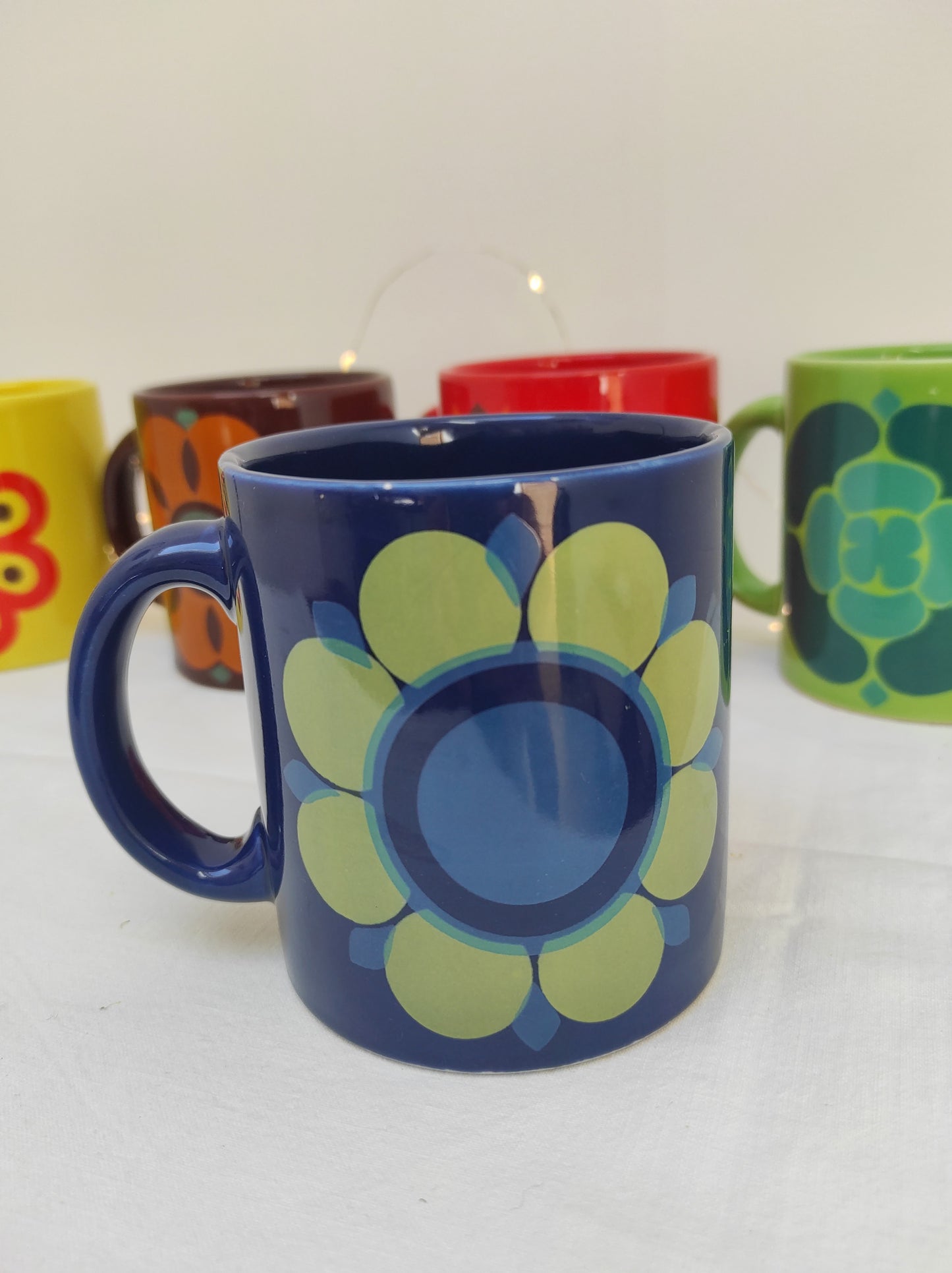 Set de 5 mugs WAECHTERSBACH W-GERMANY