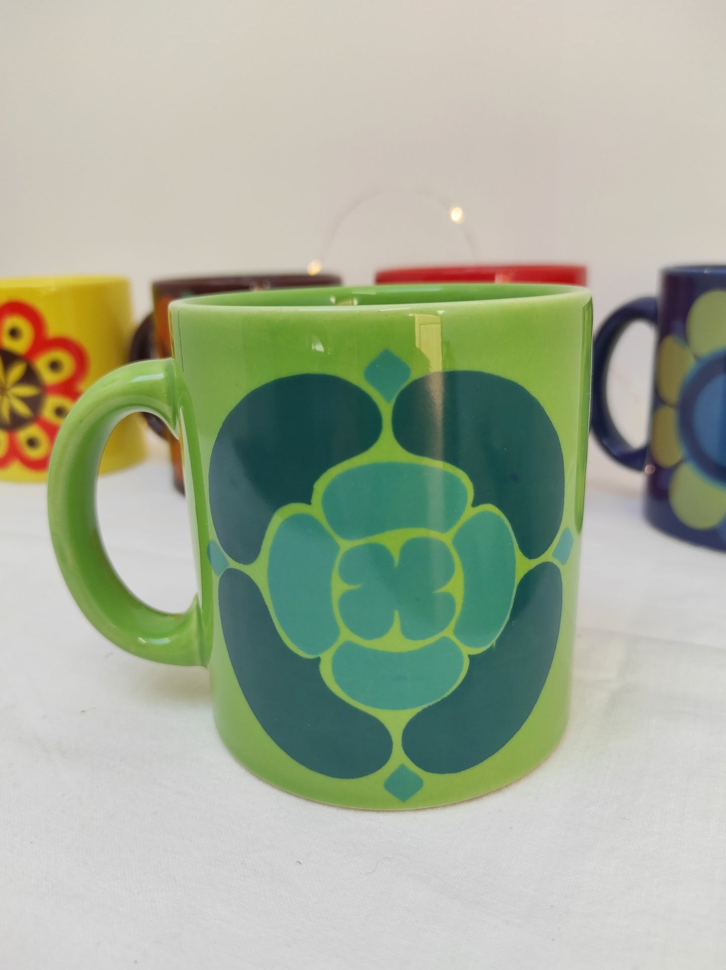 Set de 5 mugs WAECHTERSBACH W-GERMANY