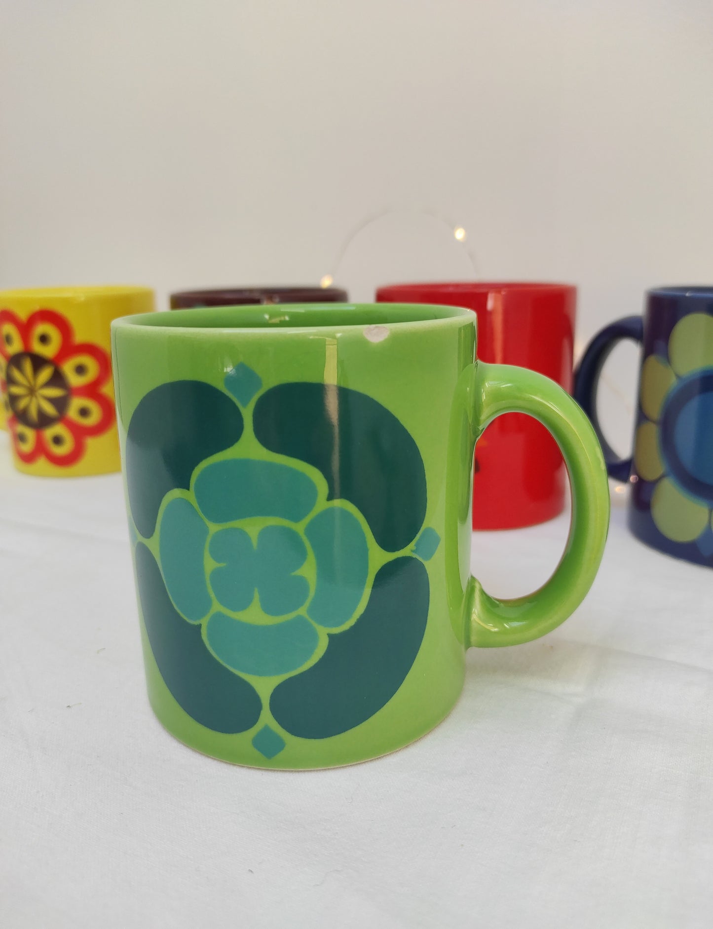 Set de 5 mugs WAECHTERSBACH W-GERMANY