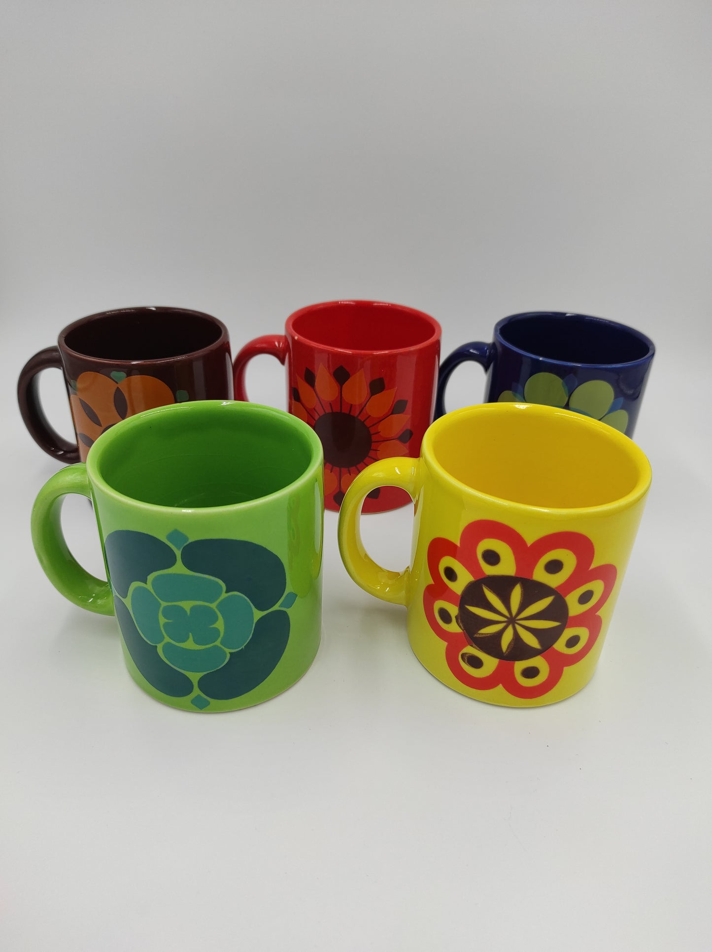 Set de 5 mugs WAECHTERSBACH W-GERMANY