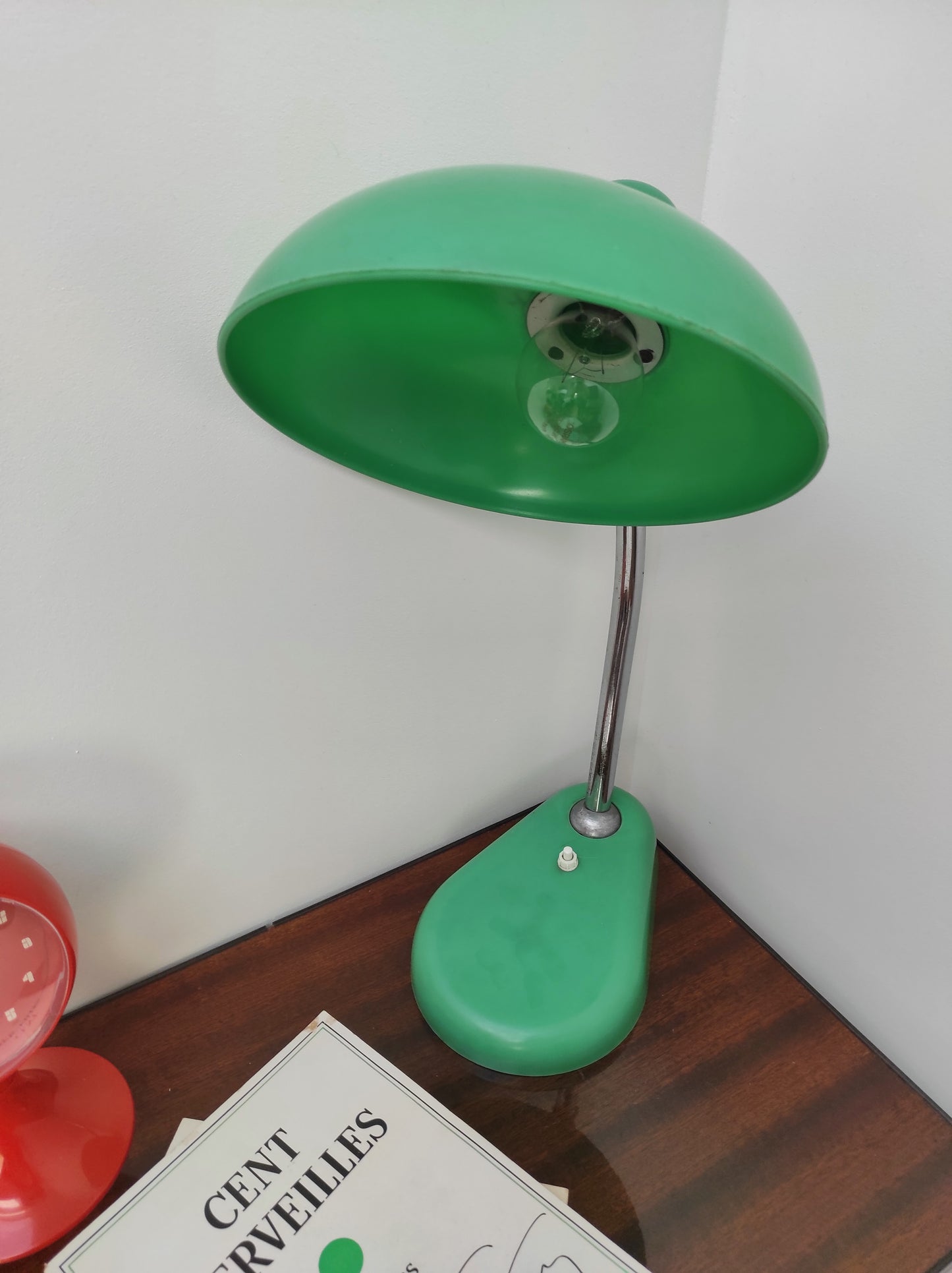 Lampe de bureau vintage RESISTEX 1950