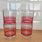 Set de 4 verres à eau vintage by Covetro