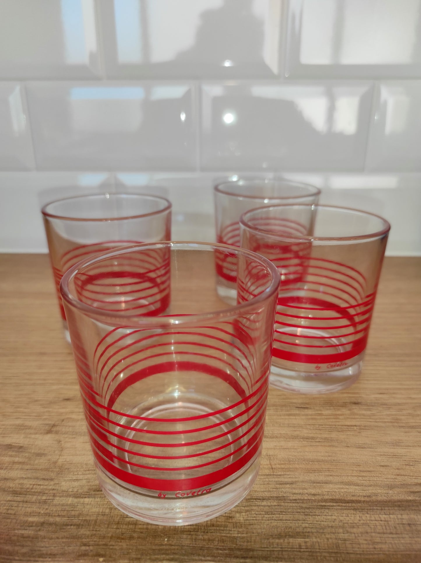 Set de 4 verres à eau vintage by Covetro