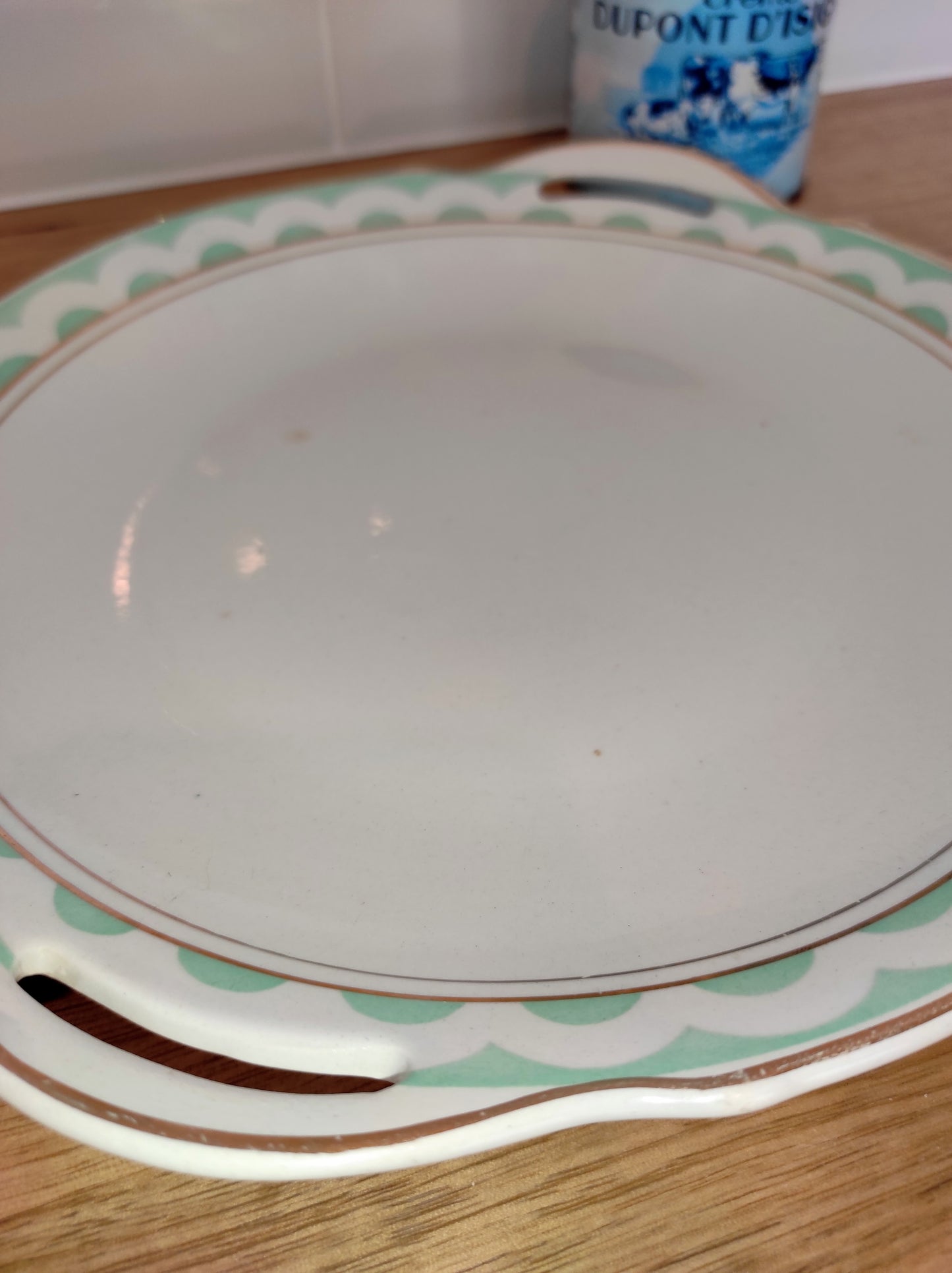 Plat de service vintage KG LUNEVILLE modèle BOLERO